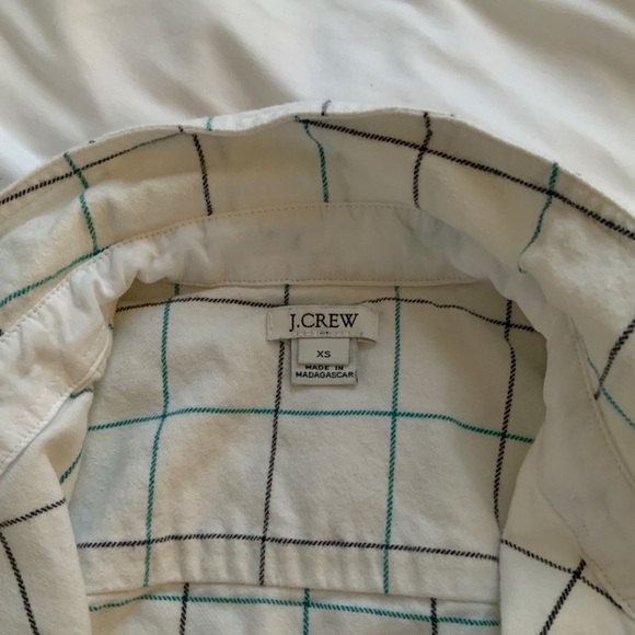 J. Crew Flannel Zip Up - Picture 2 of 3